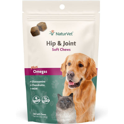 Hip & Joint Soft Chews Joint Supplement. 120 chews.