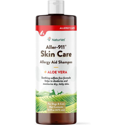 Aller-911 Allergy Aid Skin Care Plus Aloe Vera Shampoo. 475 ml.