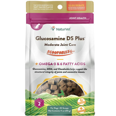 Scoopables Glucosamine DS Plus Level 2 Moderate Joint Care Supplement. 312 g.