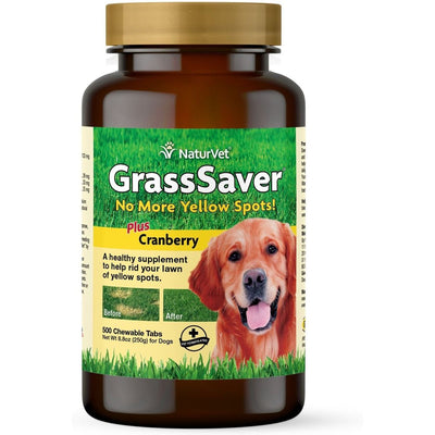 GrassSaver Tabs Urinary & Lawn Protection Supplement. 500 tabs.