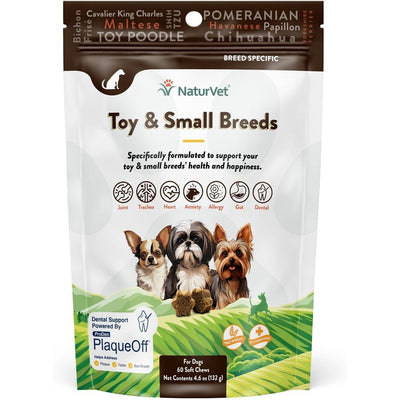 Breed Specific Toy & Small Breeds Supplement. 60 unidades.