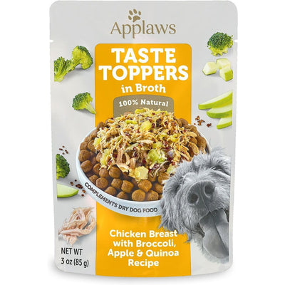 Taste Toppers, Taste Toppers Pollo en Broth. 85 g, caja de 12. - Applaws