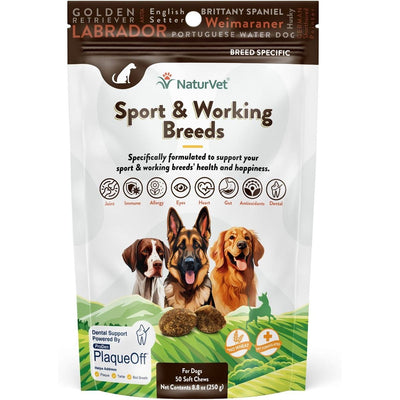 Breed Specific Sport & Working Breeds Supplement. 50 unidades.