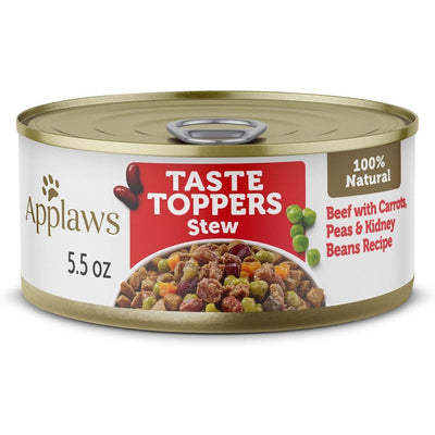 Taste Toppers, Taste Toppers Res with Zanahoria en Stew. 142 g, caja de 12. - Applaws