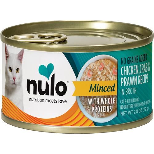 Nulo Minced Chicken, Crab & Prawn, 8 latas de 170 g