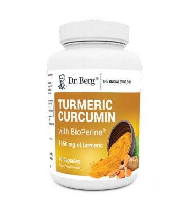 Dr. Berg, Cúrcuma con Pimienta Negra. 60 Vcaps