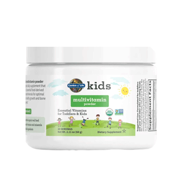 Garden of Life, Multivitamínico Orgánico para Niños. 60 g.