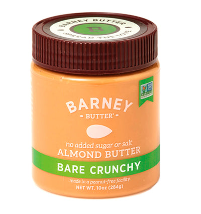 Crema de Almendra Bare Crunchy Sin Sal ni Azúcar. 284 gr.