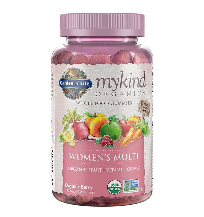 Multivitamínico para Mujer. 120 Gomitas sabor Berries.