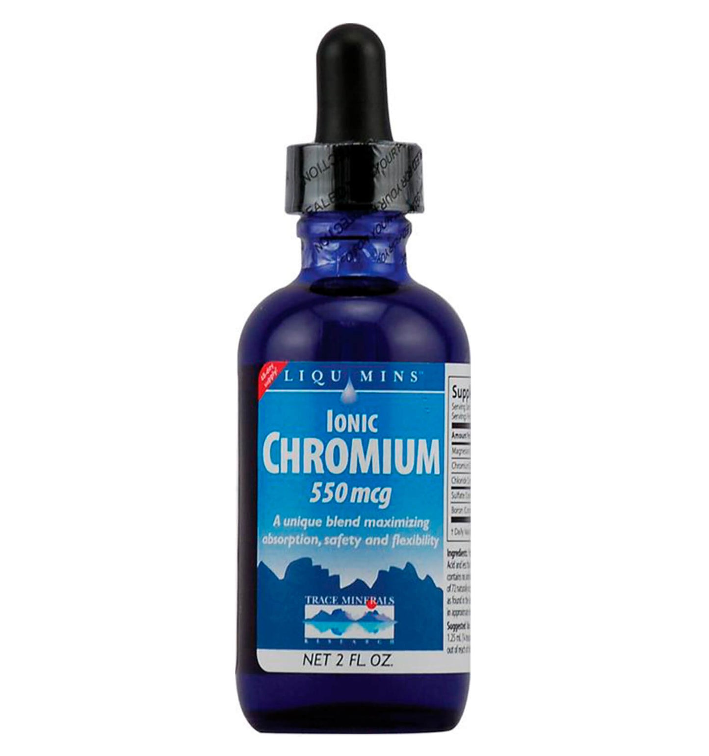 Suplemento Líquido de Cromo Iónico, 59 ml.