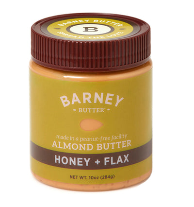 BARNEY BUTTER, Crema de Almendra con Miel y Linaza