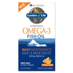 Garden of Life Minami, Omega 3, 1 diario, sabor Naranja. 30 Vcap