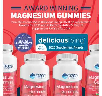 Gomitas de Magnesio sabor Sandía. 120 gomitas