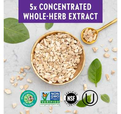 Ashwagandha Force. Herbal, Manejo de Estrés. 60 Cápsulas