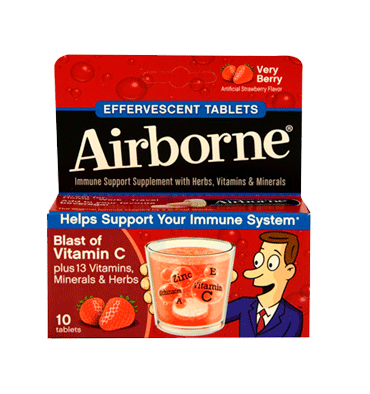 Vitamina C Efervescente sabor Berrie. 10 tabs.