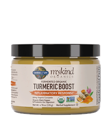 Garden of Life Organics, Cúrcuma Boost en Polvo 135 gr.