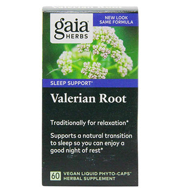 Gaia Herbs, Raíz de Valeriana. 60 Vcaps