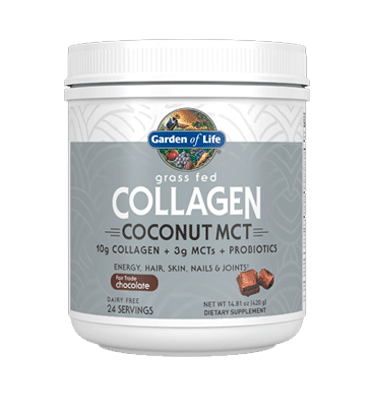 Colágeno MCT de Coco Chocolate. Energía, Cabello, Piel, Articulaciones.420 gr.