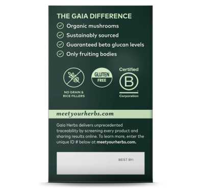 Hongo Turkey Tail, 40 Vegan Capsules