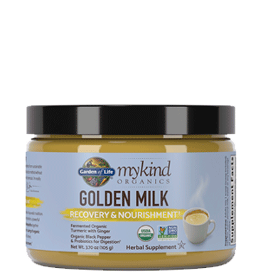 Garden of Life Organics, Leche Dorada Orgánica, (Golden Milk). 105 gr polvo.