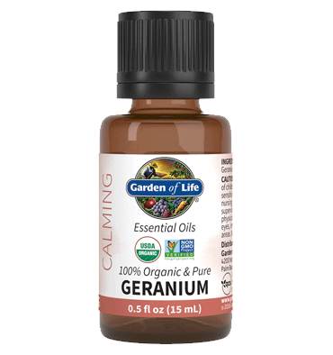 Aceite Geranium Orgánico, 15 ml.