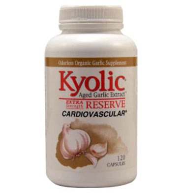 KYOLIC, Aged Garlic Extract Cardiovascular Extra Strength Reserve, 60 Caps