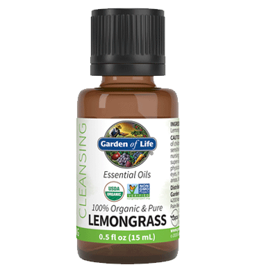 Aceite de Lemongrass Orgánico, 15 ml.
