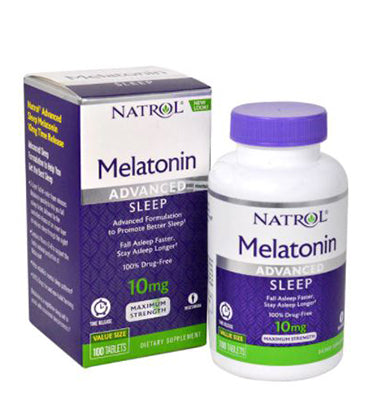 Melatonina Advanced Time Release (10 mg).