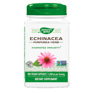 Echinacea 1200 mg, 180 caps.