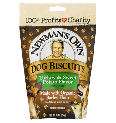 NEWMANS OWN, Galletas para Perros, sabor Pavo y Camote, 284 gr.