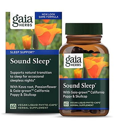 Gaia Herbs, Sound Sleep. 60 Vcaps.
