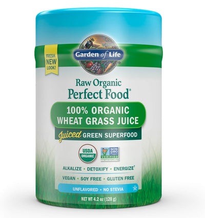 Garden of Life, Pasto de Trigo (Wheat Grass) orgánico. 260 gr.