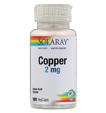 Cobre 2 mg, 100 Vcaps