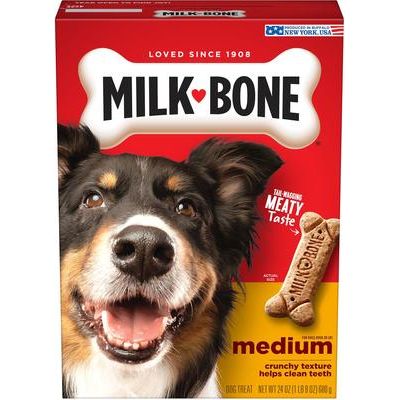 Milk-Bone Original Small, galletas crujientes sabor Res para perros pequeños, 4.54 kg