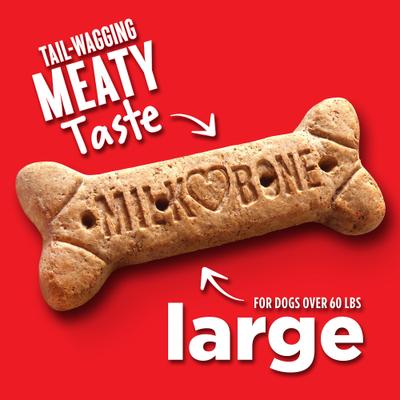 Milk-Bone Original Small, galletas crujientes sabor Res para perros pequeños, 4.54 kg