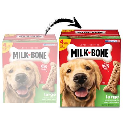 Milk-Bone Original Small, galletas crujientes sabor Res para perros pequeños, 4.54 kg