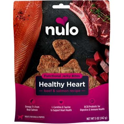 Nulo, Functional Jerky Bites, premios funcionales para perros, varios sabores, 142 g