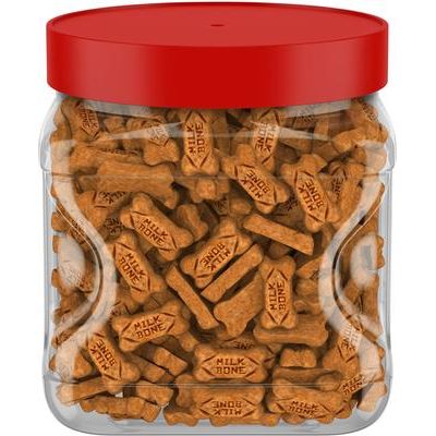 Minis suaves y masticables hechos con pollo real. Premios suaves y masticables para perros, bote de 18 oz.