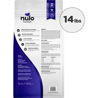 Nulo, FreeStyle Small Breed, alimento seco alto en proteína sin granos para perros de raza pequeña, varios sabores, 2.72 / 6.35 kg