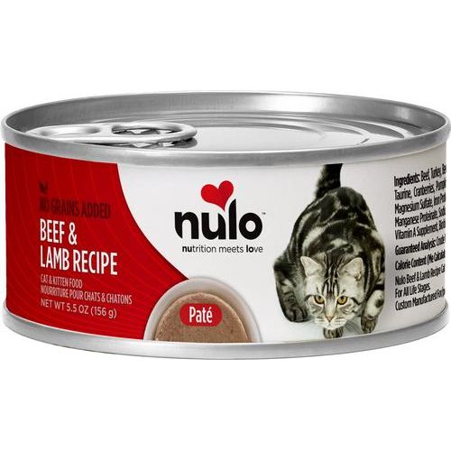 Nulo, FreeStyle Paté Turkey & Chicken, Pavo + Pollo, Sin Granos, Gatos y Gatitos, 156 g × 24 / 354 g × 12 latas