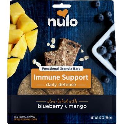 Nulo, Functional Granola Bars, premios funcionales para perros, varios sabores, 283 g
