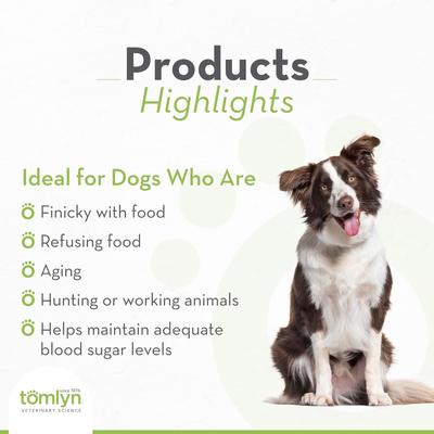 Tomlyn, Nutri-Cal Gel Hipercalórico para Perros, Vitaminas + Minerales + Omegas 3, 6 y 9, sabor Malta, Adulto / Cachorro, 120 g.