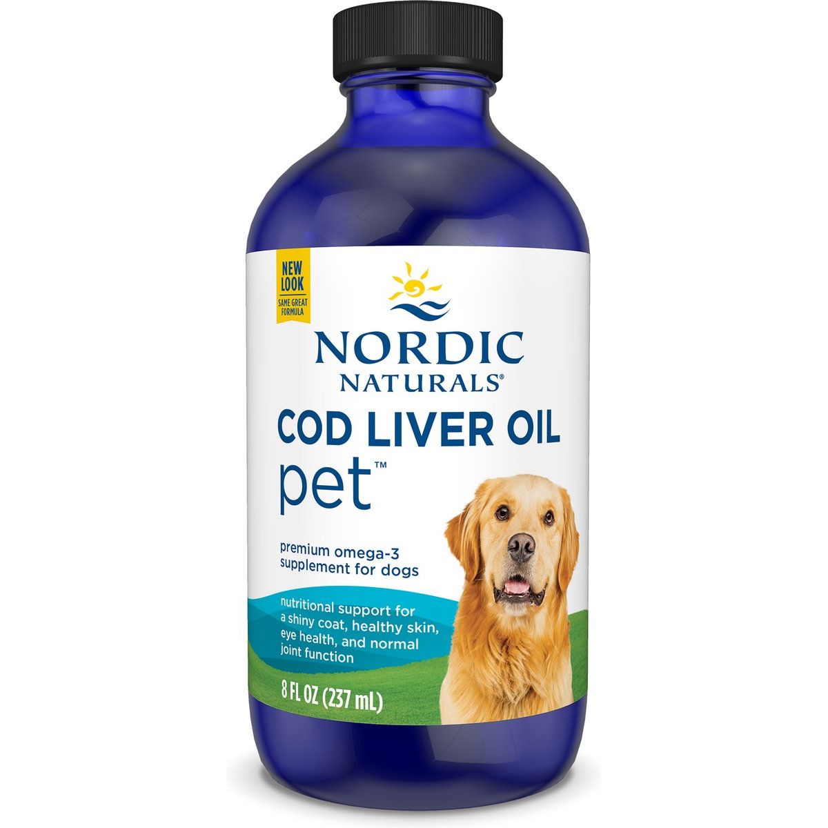 Pet Cod Liver Oil Skin & Coat Supplement. 2 opc. - Nordic Naturals