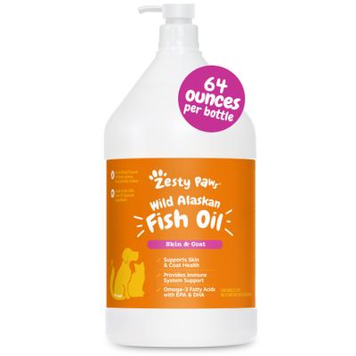 Aceite de Pescado Salvaje de Alaska para Piel y Pelaje de Perros y Gatos 2 presentaciones