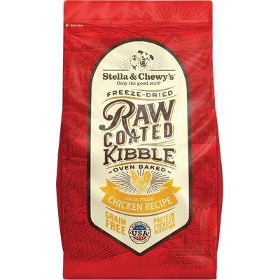 Stella & Chewy's Raw Coated Kibble Grain-Free para perros — Pollo de Gallinas sin Jaula / 1.59 kg