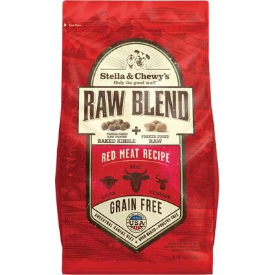 Stella & Chewy's Raw Blend Kibble Grain-Free para perros — Carnes Rojas / 1.59 kg