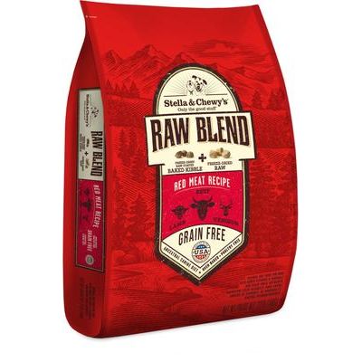 Stella & Chewy's Raw Blend Kibble Grain-Free para perros — Carnes Rojas / 9.98 kg