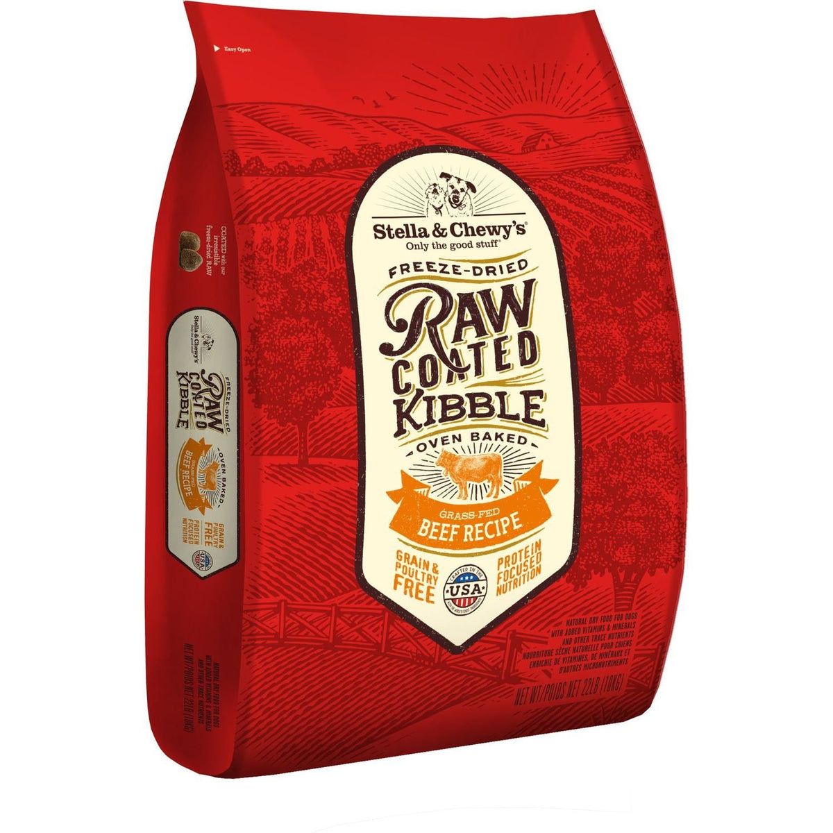 Raw Coated Grain-Free Grass-Fed Beef / 9.98 kg
