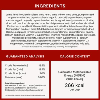 Topper Crudo Liofilizado Meal Mixers para Perro 226 g