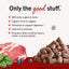 Topper Crudo Liofilizado Meal Mixers para Perro 226 g Super Beef 226 gr.